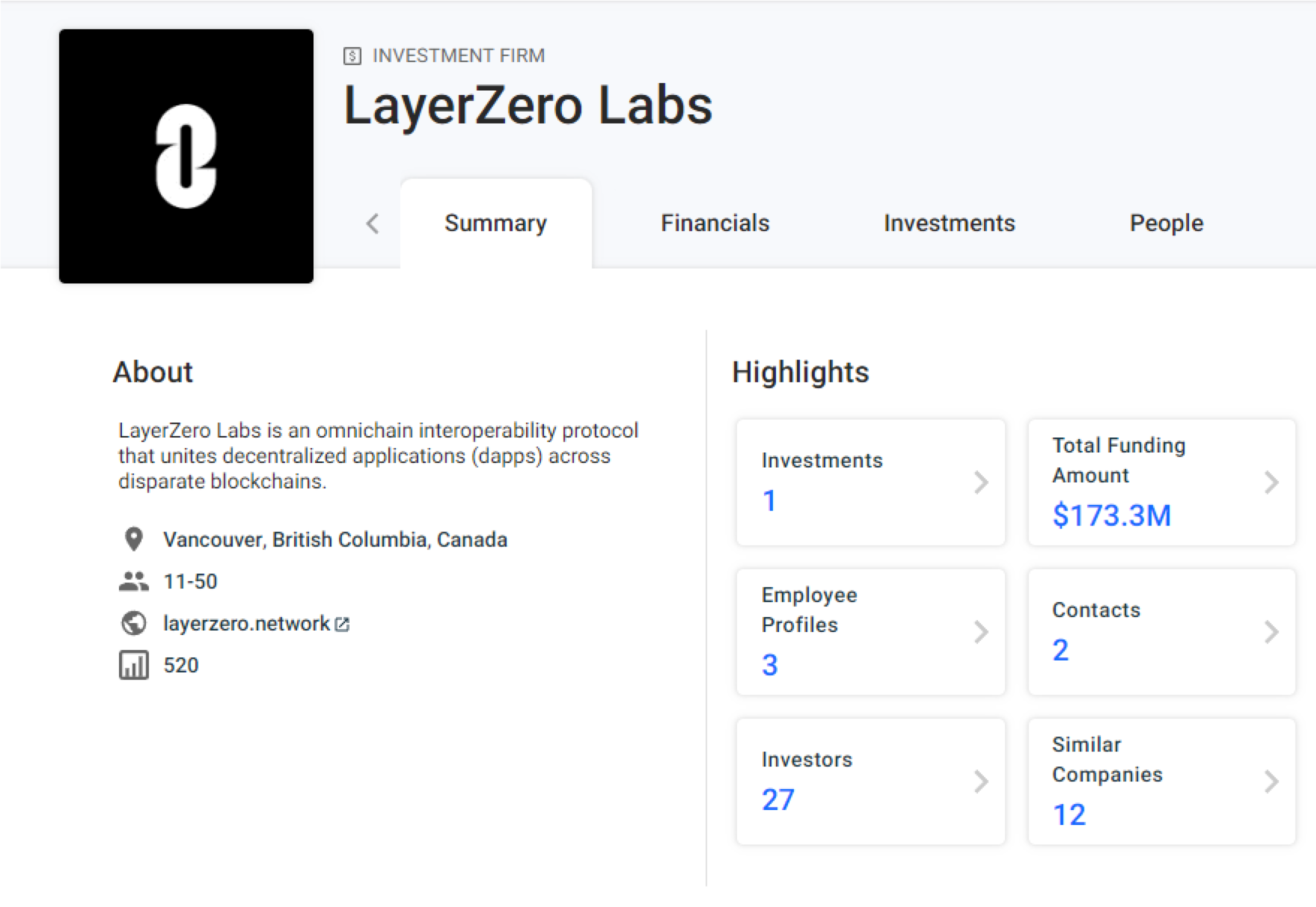 криптопроект LayerZero